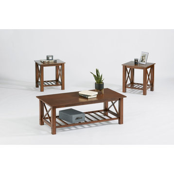 Sloan Cocktail and End Tables 3-Piece Set