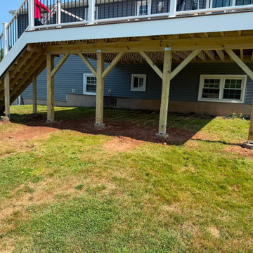 Trex Composite Deck Construction