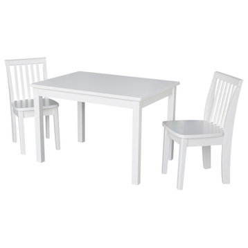 Table With 2 Mission Juvenile Chairs