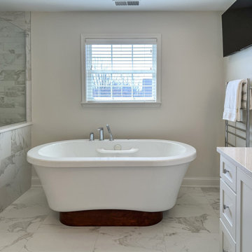 Elegant Master Bath in Barrington
