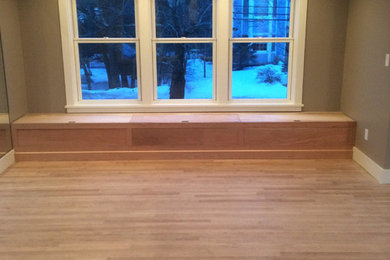 Elegant living room photo in Boston