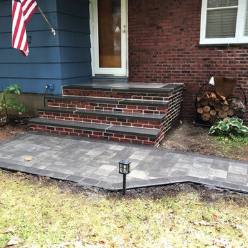 Brick Veneer Steps & Walkway