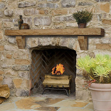The Cast Stone Mantel from Seconds & Surplus