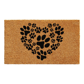 Heart Paws Doormat, 24"x36"