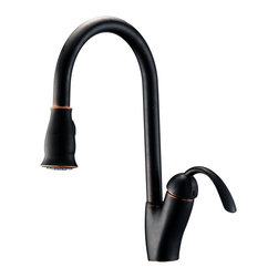 Dowell Single Handle Pull-Down Kitchen Faucet 8002-011 - Kitchen Faucets