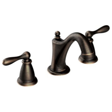 Moen WS84440 Caldwell Widespread Bathroom Faucet - - Mediterranean Bronze