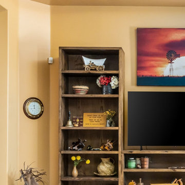 Entertainment Center - Reclaimed Oak Entertainment Center - Garcia Entertainment