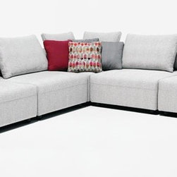 Derek Sectional by DellaRobbia - Sectional Sofas