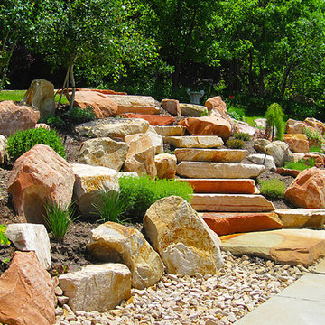 Rock Retaining Walls