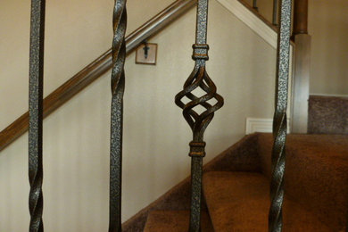 Inspiration for a timeless staircase remodel in Denver