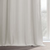 Supreme Cream Dune Textured Hotel Blackout Cotton Curtain Single Panel, 50Wx108L