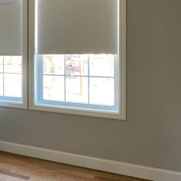 Springblinds Blackout  + 5% Solar Shades House Project