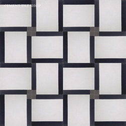 Contemporary Cement Tile - 床＆壁タイル