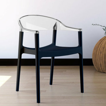 Clear Lucite Acrylic Dining Chairs