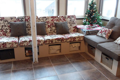 Sun Room Built-Ins