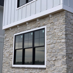 QuarryCut Stone - Ohio White - Squares & Strips - Siding And Stone Veneer