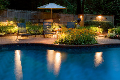 This is an example of a traditional landscaping in St Louis.
