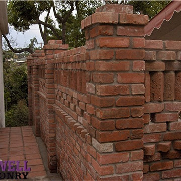 Brick Patio Screen Wall