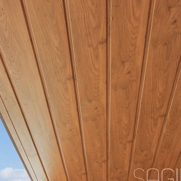 Knotty Maple Exterior Siding Application