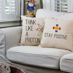 Space and Science Throw Pillows - Decorative Pillows