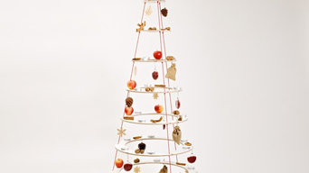 Josef. Der alternative Weihnachtsbaum aus Holz und Seilen.