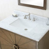 36" Antique Coffee Sink Vanity, Wlf7040-37 Top, No Faucet