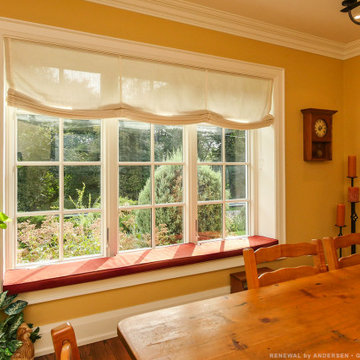 New Window Seat Windows in Charming Dining Room - Renewal by Andersen Greater To