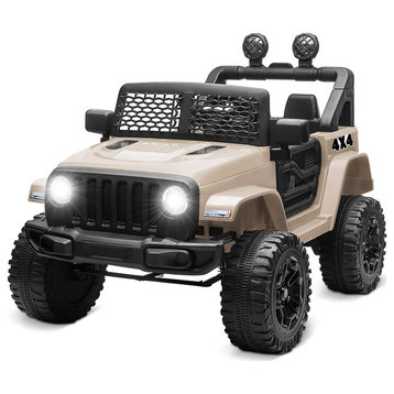 12V Battery Powered Electric Ride-On SUV MP3, Bluetooth, Sand