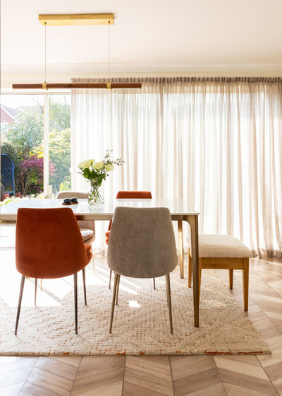 Contempor&aacute;neo Comedor by Kasia Fiszer Photography