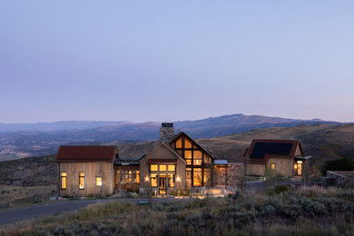 Trendy exterior home photo in Denver