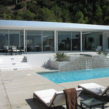 exteriores. piscinas