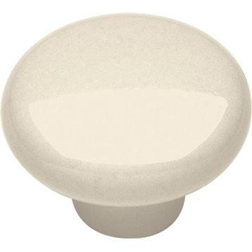 Belwith Hickory 1-1/4 In. Tranquility Light Almond Cabinet Knob P28-LAD Hardware
