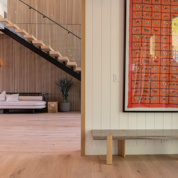A Modern Country home in Hidden Hills thanks to the woodwork