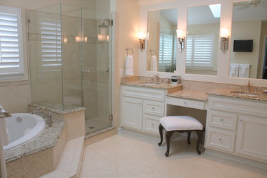 Bathroom - traditional bathroom idea in Charlotte