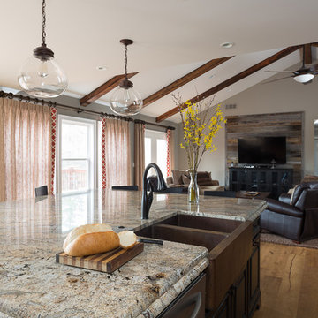 Woodstock Rustic Elegance Kitchen Remodel
