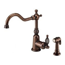Danze Bordeaux Single Handle Kitchen Faucet D401506 - Kitchen Faucets