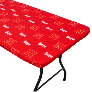 Nebraska Huskers Table Cover, 72"x30"