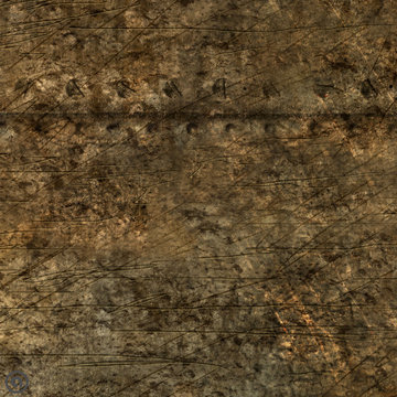 Rusted Siding. Industrial Collection. Haute Couture Peel & Stick Fabric Wallpape