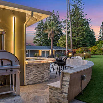 Luxury Backyard Pool & Outdoor Living – Saratoga, CA