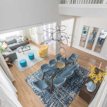 Family Headquarters Dining & Living Room