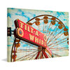 "Tilt a Whirl" Print on Canvas by Sylvia Cook