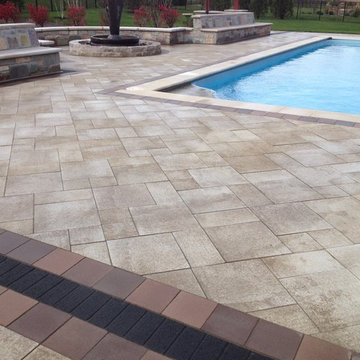 Paver Pool Deck