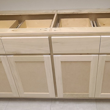 Utility Room Cabinets & Mud Bench