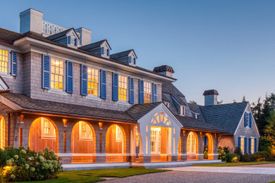 Coastal exterior home idea in Boston