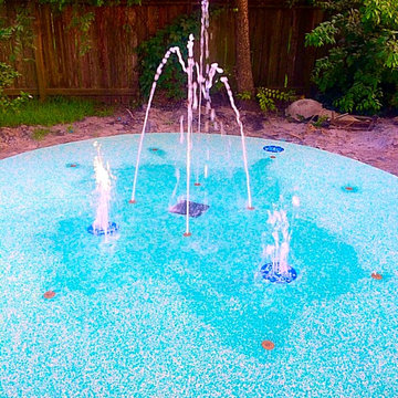 Residential Splash Pad for your backyard