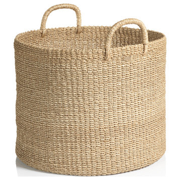 Lucena Abaca Basket/Hamper, Round