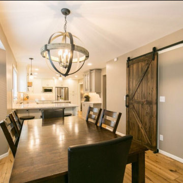 Enlarged Kitchen with Wall Removal