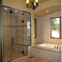 tile around tub
