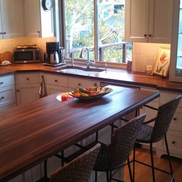 DeVos Woodworking Walnut Countertops in Park City, UT