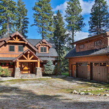 Big Chief Mountain Lodge a Natural Element® Timber Frame home